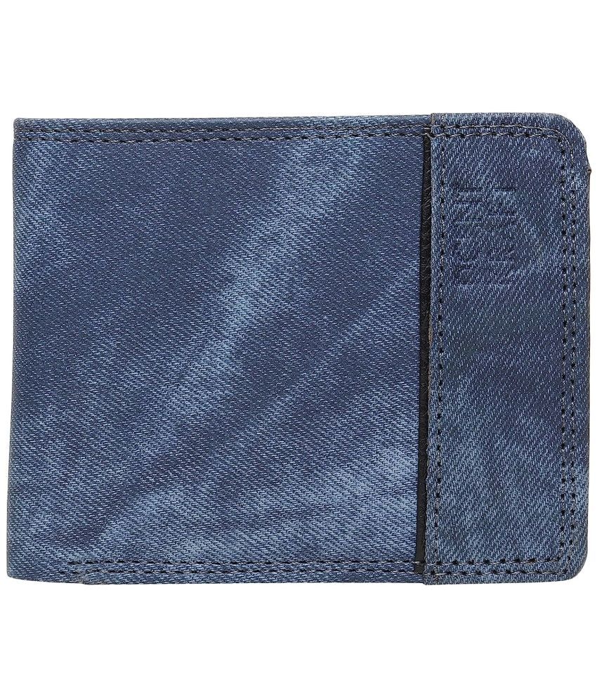     			FILL CRYPPIES - Blue Fabric Men's Regular Wallet ( Pack of 1 )