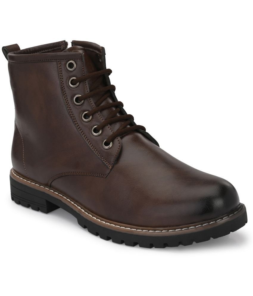     			Leeport - Brown Men's Casual Boots