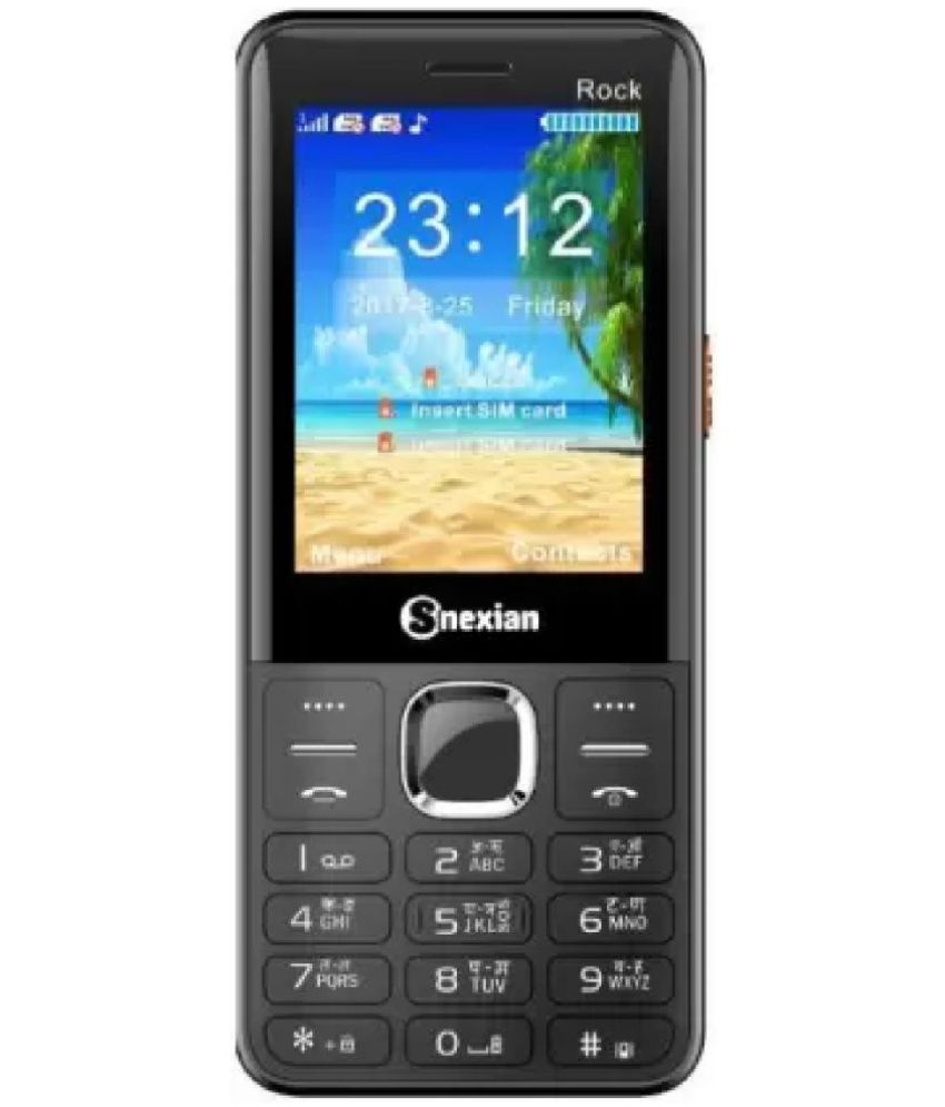     			Snexian ROCK R3 Dual SIM Feature Phone Black