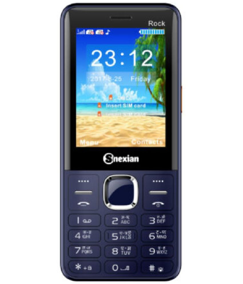     			Snexian ROCK R3 Dual SIM Feature Phone Blue