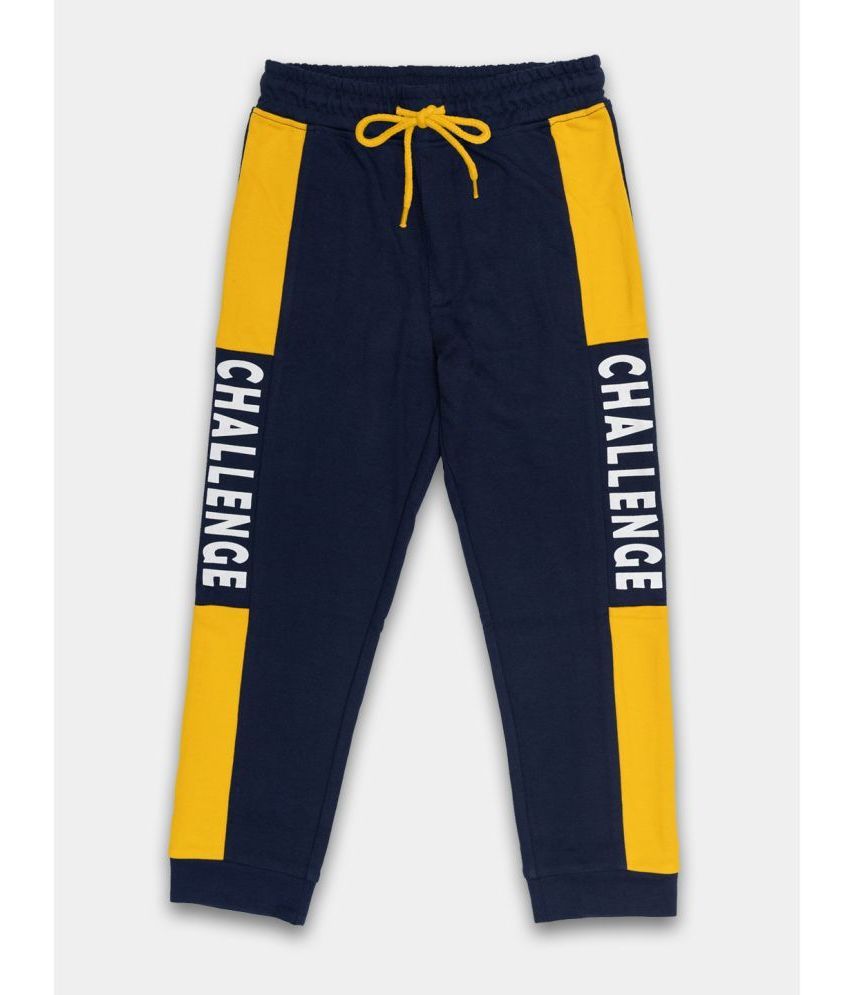     			Challenge - Blue Terry Blend Boys Trackpant ( Pack of 1 )