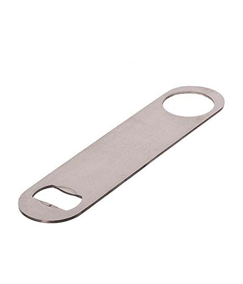     			Silver Stainless Steel Bottle Opener