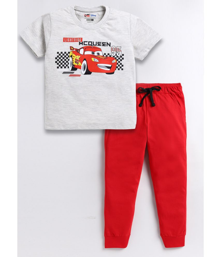     			SmartRAHO - Multicolor Cotton Boys T-Shirt & Trackpants ( Pack of 1 )