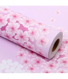 LAAYO - Floral Wallpaper ( 45 x 250 ) cm ( Pack of 1 )