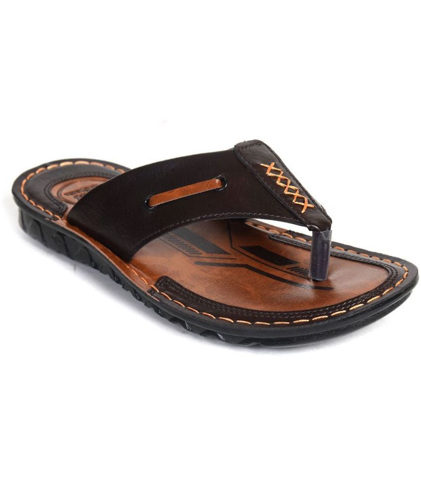     			Ajanta - Brown Men's Sandals