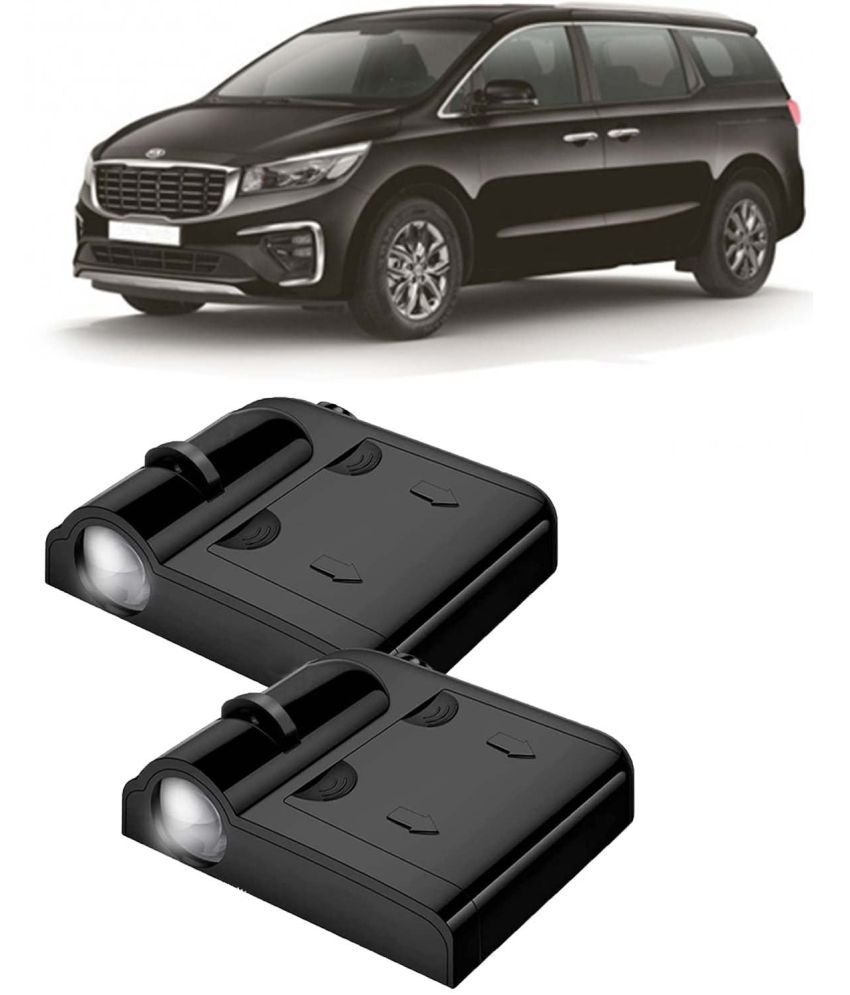     			Kingsway Car Logo Shadow Light for Kia Carnival, 2020 Onwards Model, Car Door Welcome Light, 3D Car Logo Wireless LED Projector with Magnet Sensor Auto On/Off, 2Pcs Car Ghost Light