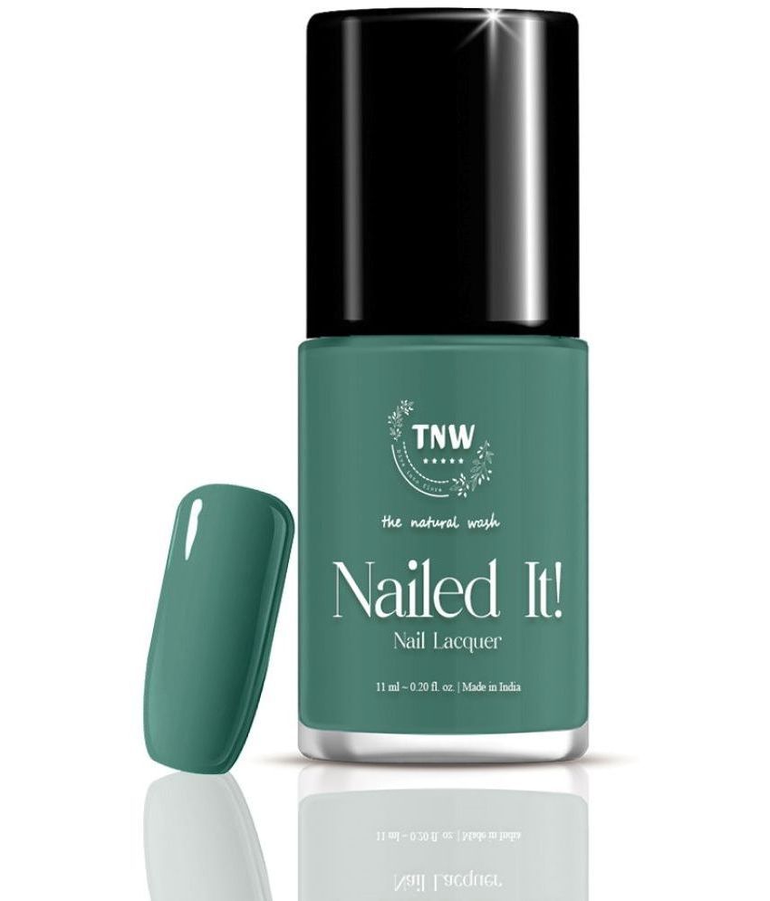     			TNW- The Natural Wash Nailed it Nail Lacquer (08) Matcha Mojito, Strawberry scent, 11ml