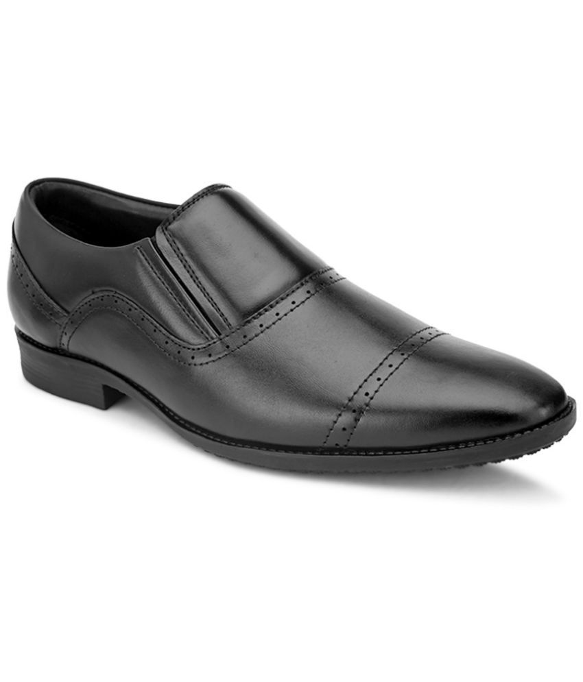     			Fashion Victim - Black Men's Slip On Formal Shoes