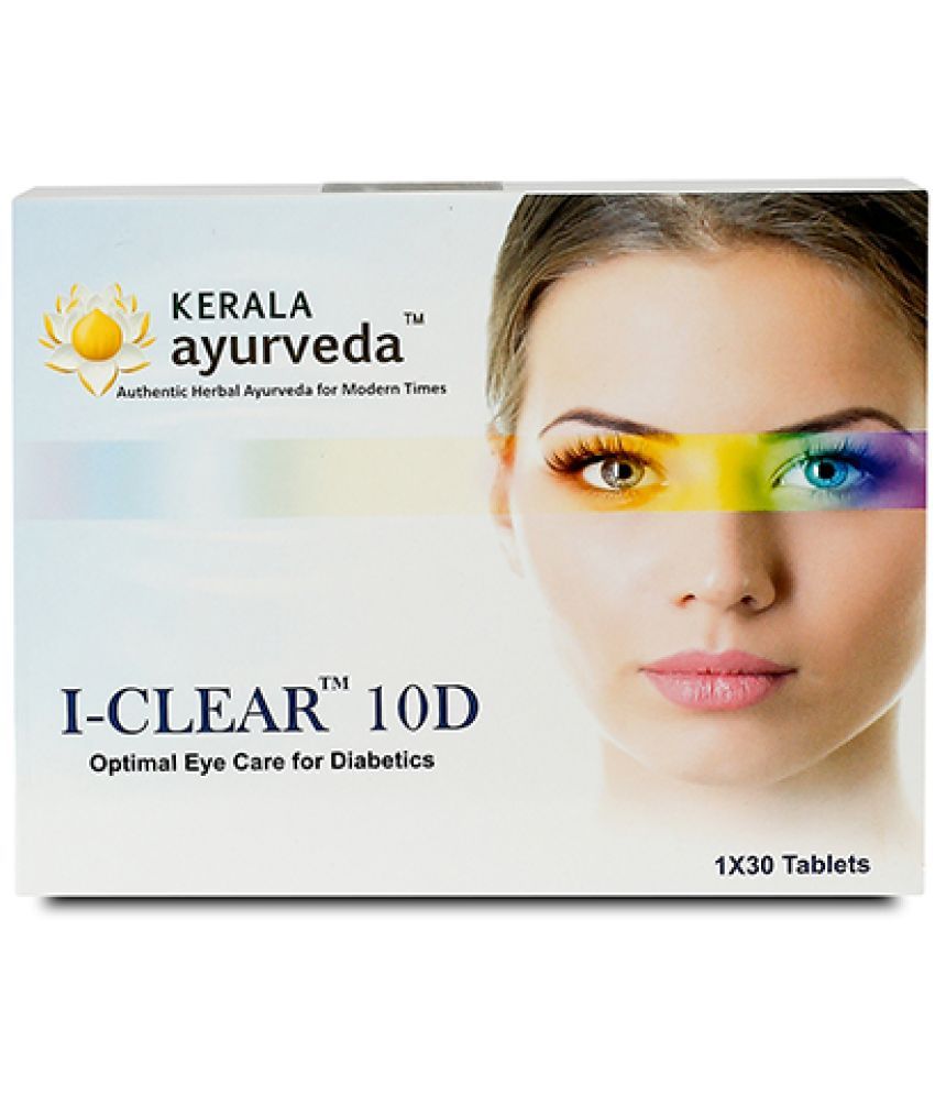     			Kerala Ayurveda I-Clear 10D, 30 Tablets