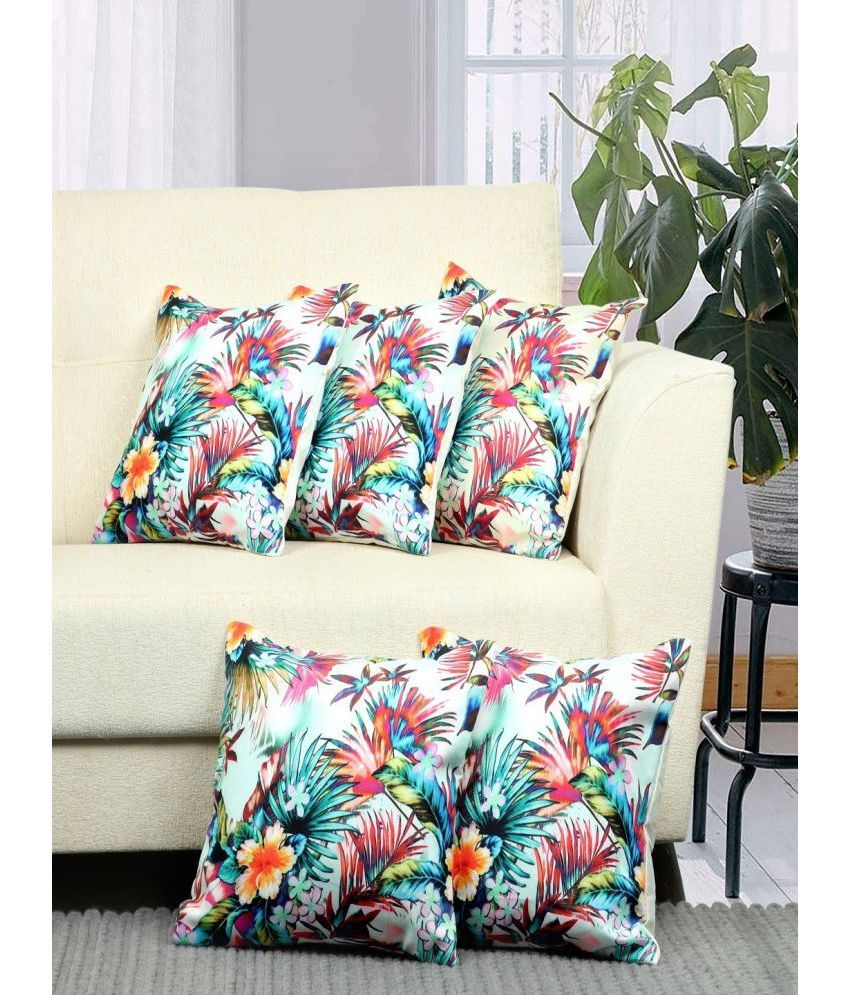     			BELLA TRUE Set of 5 Cushion Covers Abstract Themed ( 40 x 40 )