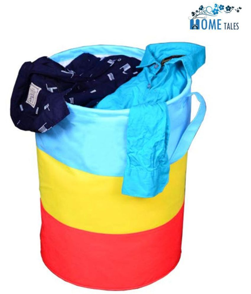     			HOMETALES - Muti-color Laundry Bag