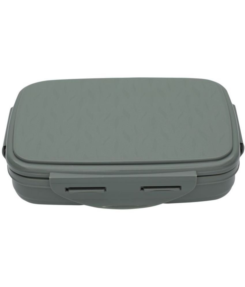     			Jaypee - Green Stainless Steel Lunch Box ( Pack of 1 )
