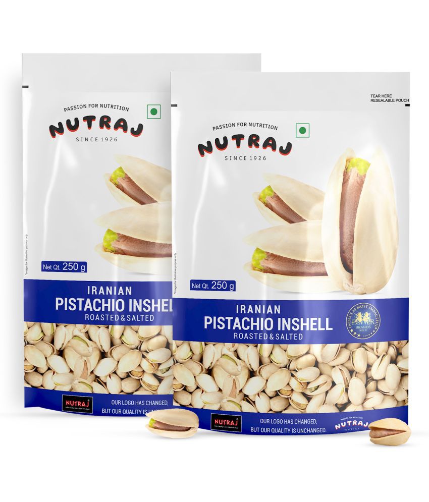     			Nutraj Iranian Roasted & Salted Pistachios 250G (Pack of 2)