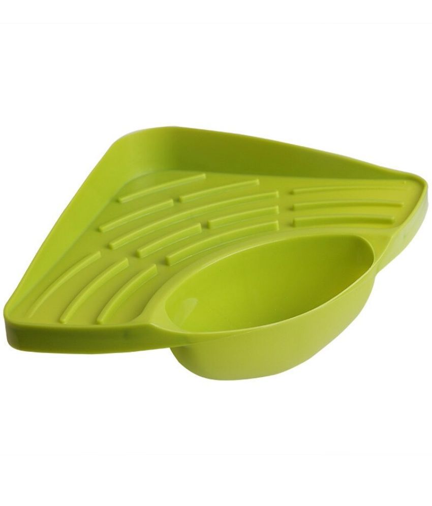     			ZURU BUNCH - Green Plastic Dish Racks ( Pack of 1 )