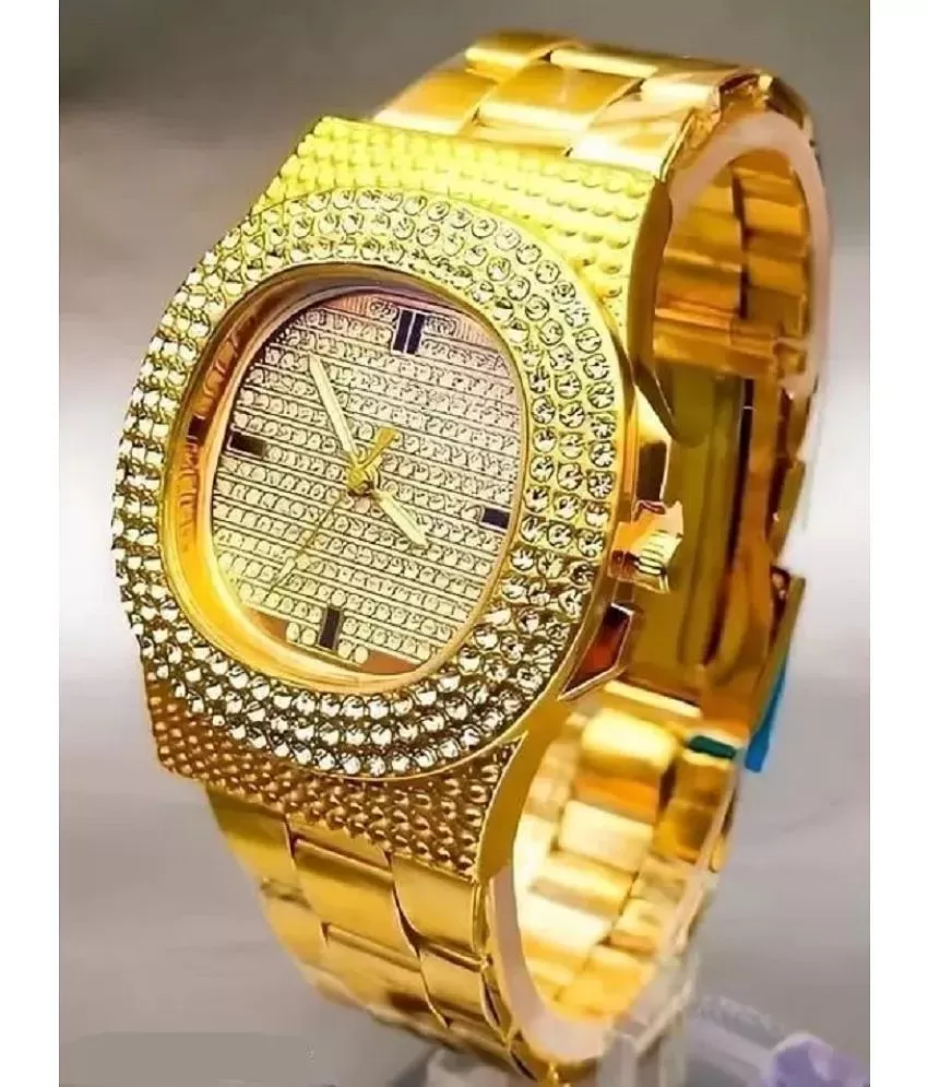 SKYLOFTS 18K Gold Plated Metallic Strap Bracelet Women Watches - Watches  for Girls | Girls watches, Womens watches, Gold plated watch