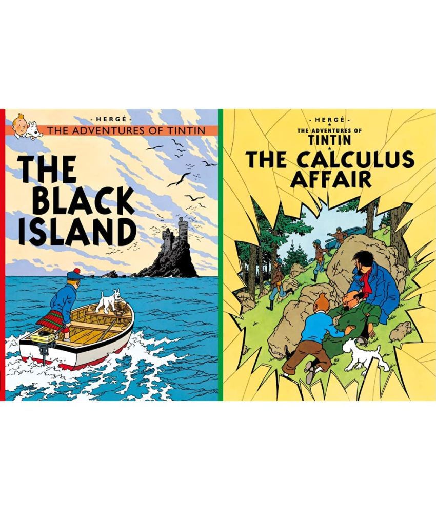     			Combo of 2 books ) The Black Island (Tintin)+The Calculus Affair (Tintin) Product Bundle