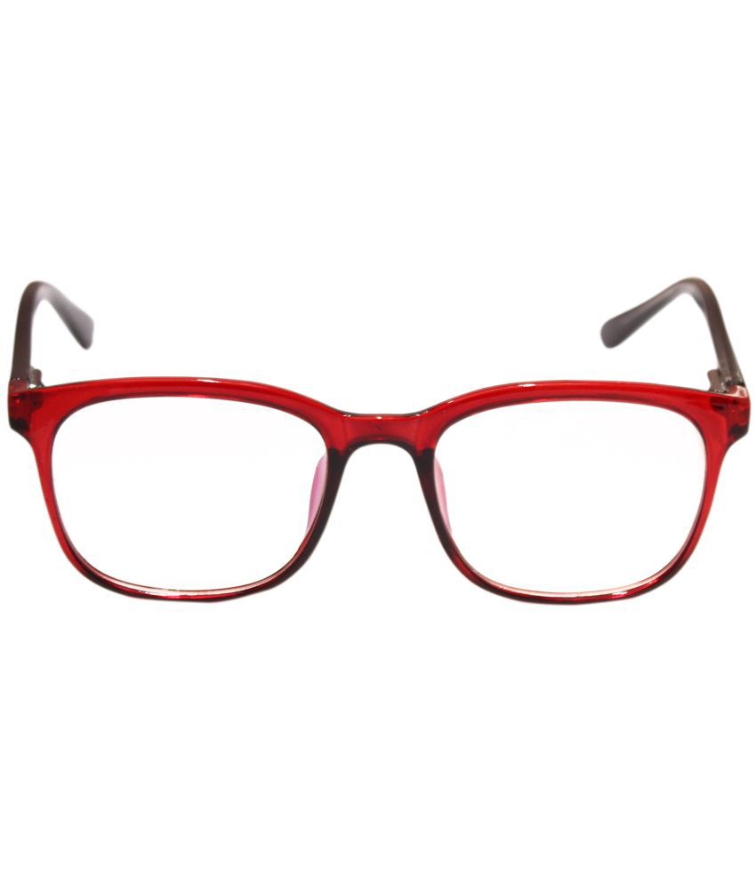     			Redex - Maroon Rectangular Eyeglass Frame ( Pack of 1 )