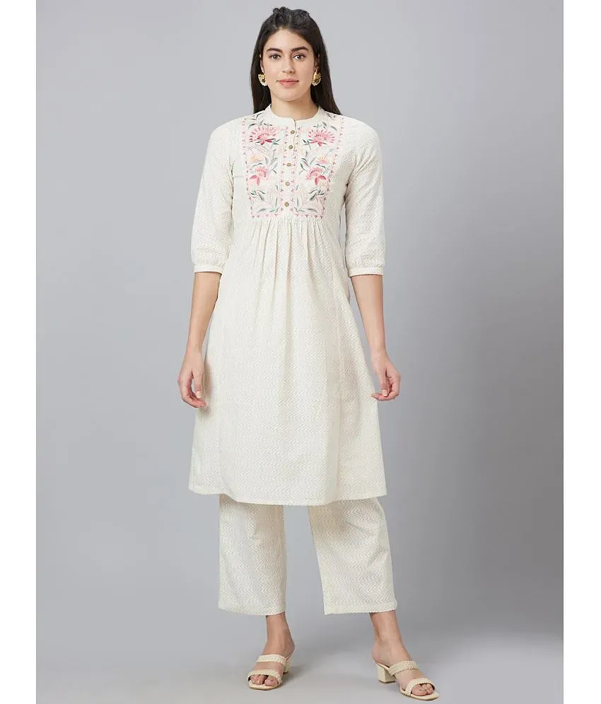 Snapdeal deals white kurti