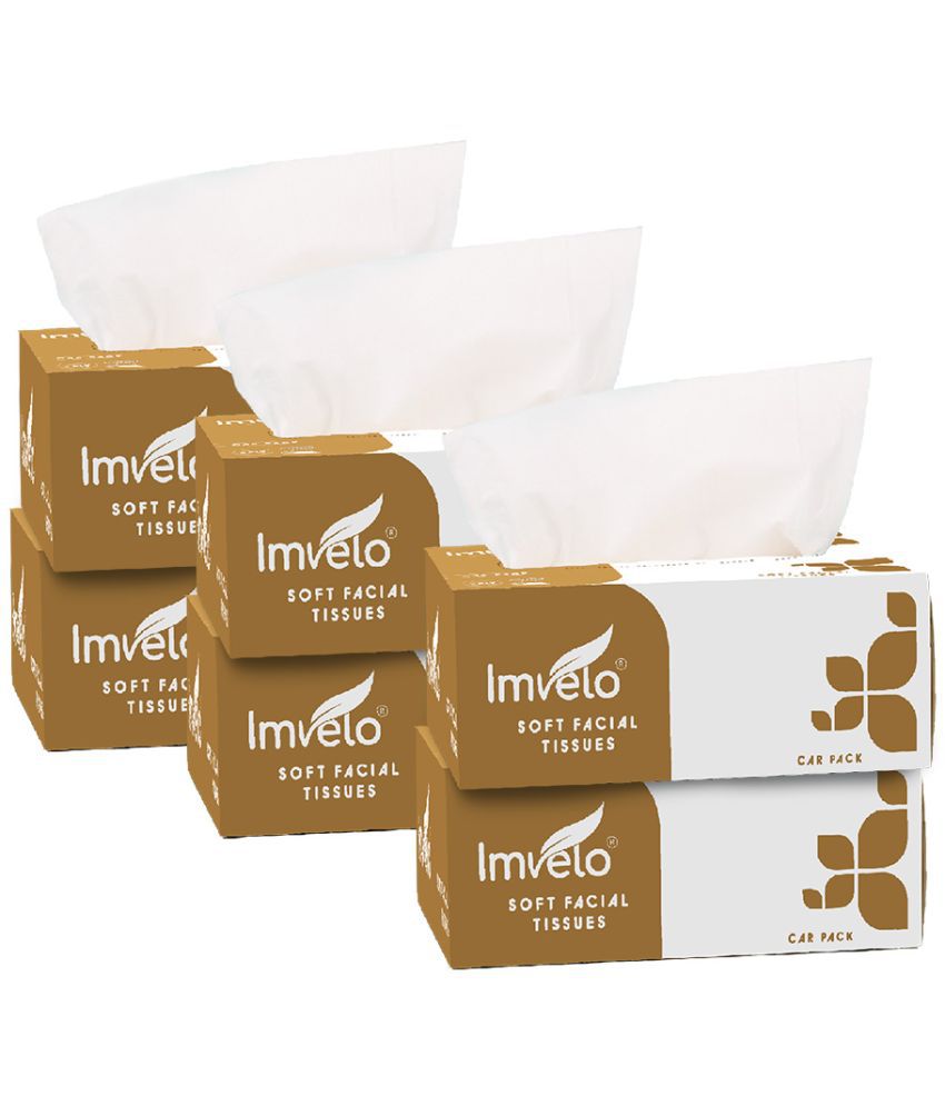     			Imvelo - White Paper Face Tissues