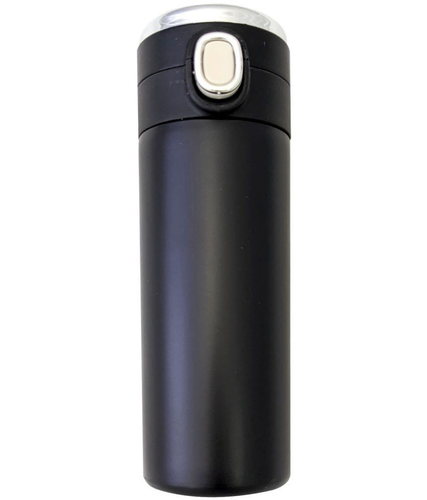     			kk crosi - Flip Temperature Display Bottle Black Water Bottle 500 mL ( Set of 1 )