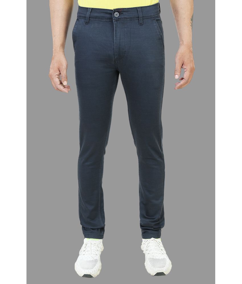     			plounge - Grey Cotton Blend Slim Fit Men's Jeans ( Pack of 1 )