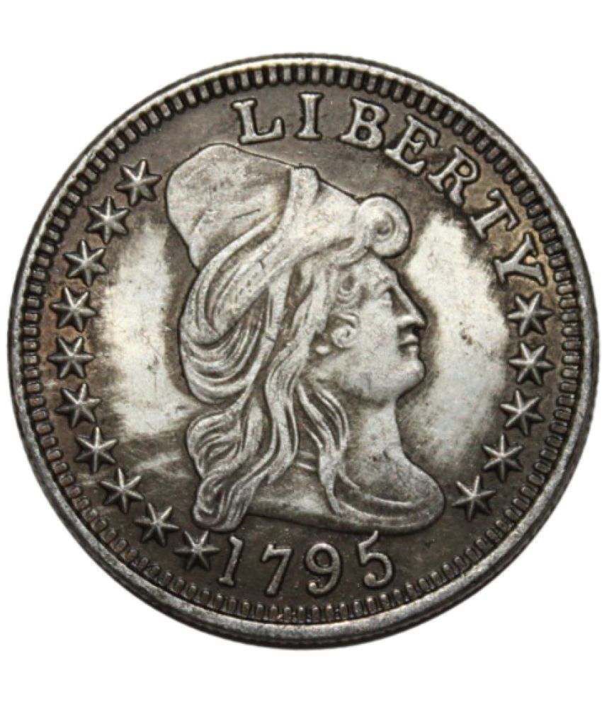     			CoinView - ⭐1 Dollar (1795) ⭐United States of America ⭐German Silver Very Rare 1 Coin⭐ Numismatic Coins