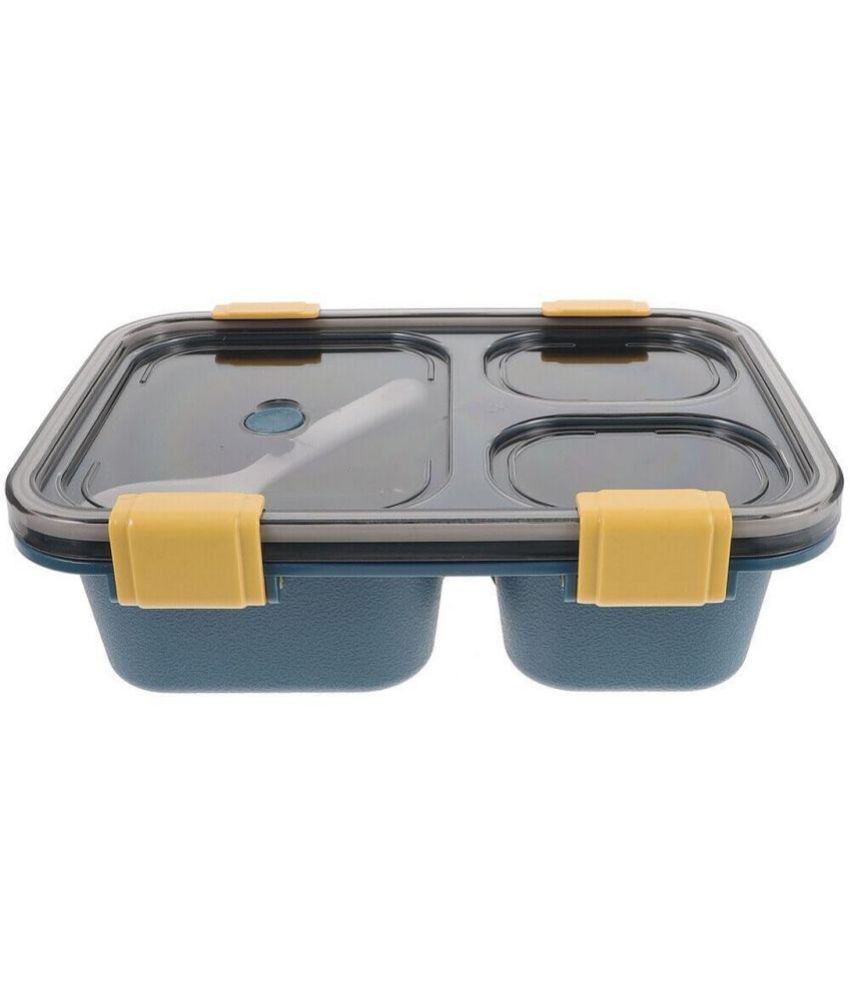     			Green Tales - Plastic Lunch Box 3 - Container ( Pack of 1 )