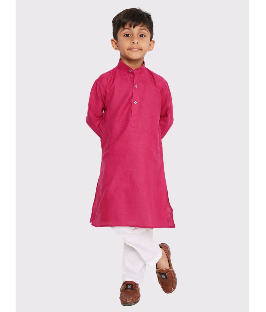     			Maharaja - Deep Pink Cotton Blend Boys ( Pack of 1 )