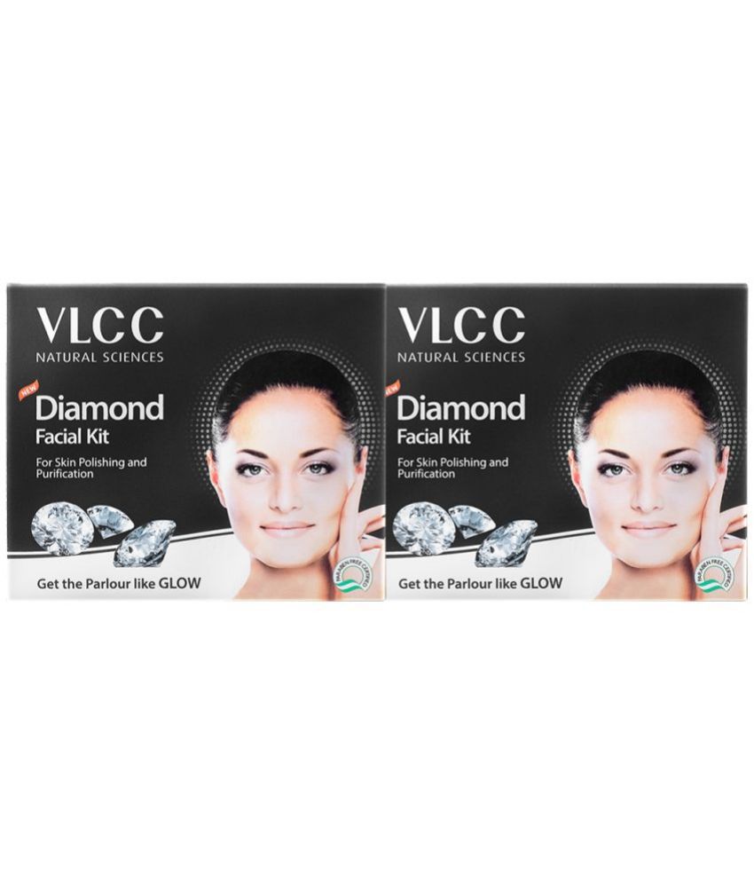     			VLCC Diamond Single Facial Kit, 60 g (Pack of 2)