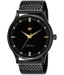 Crestello - Black Metal Analog Men's Watch