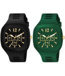 Hala - Multicolor Silicon Analog Men's Watch