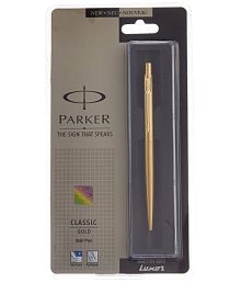 Parker Classic Gold GT Ball Pen, Pack Of 3