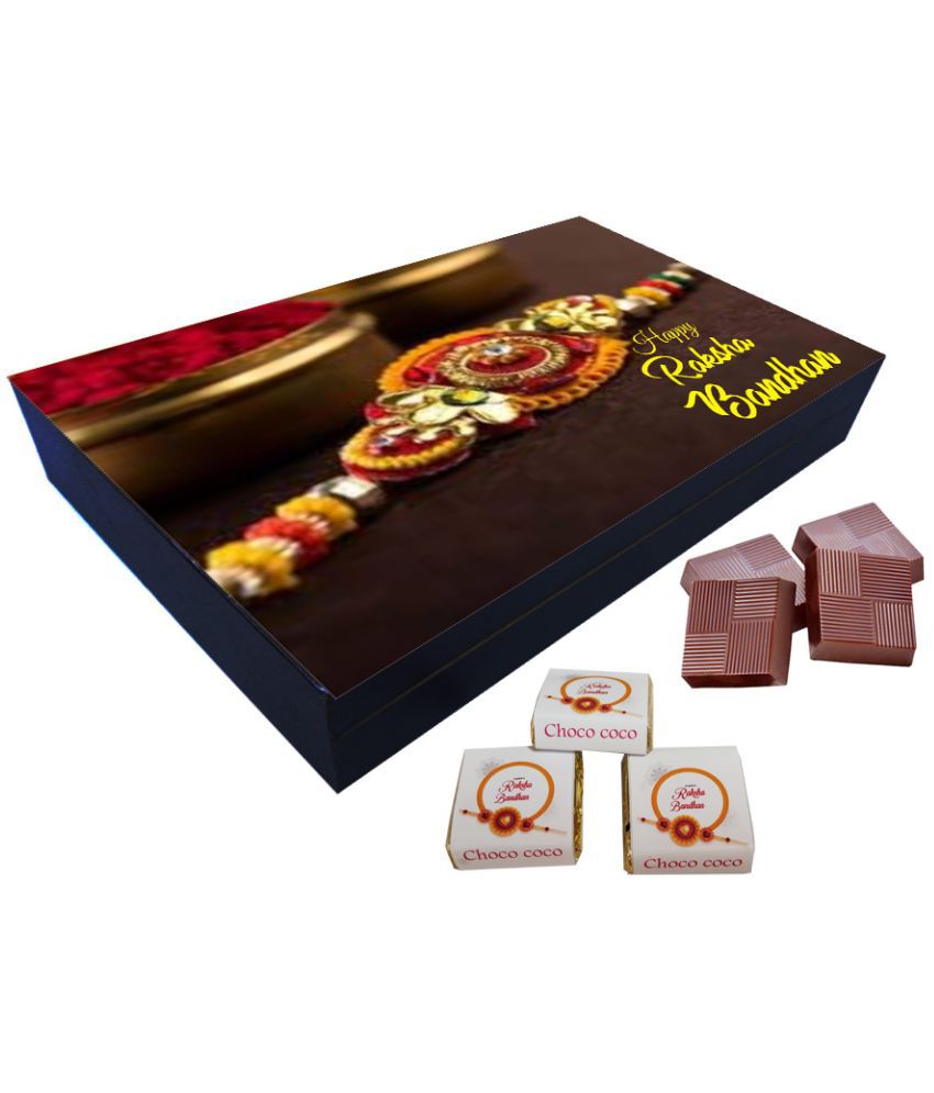     			Choco coco Happy Raksha Bandhan Dark Chocolate 240 g Pack of 6