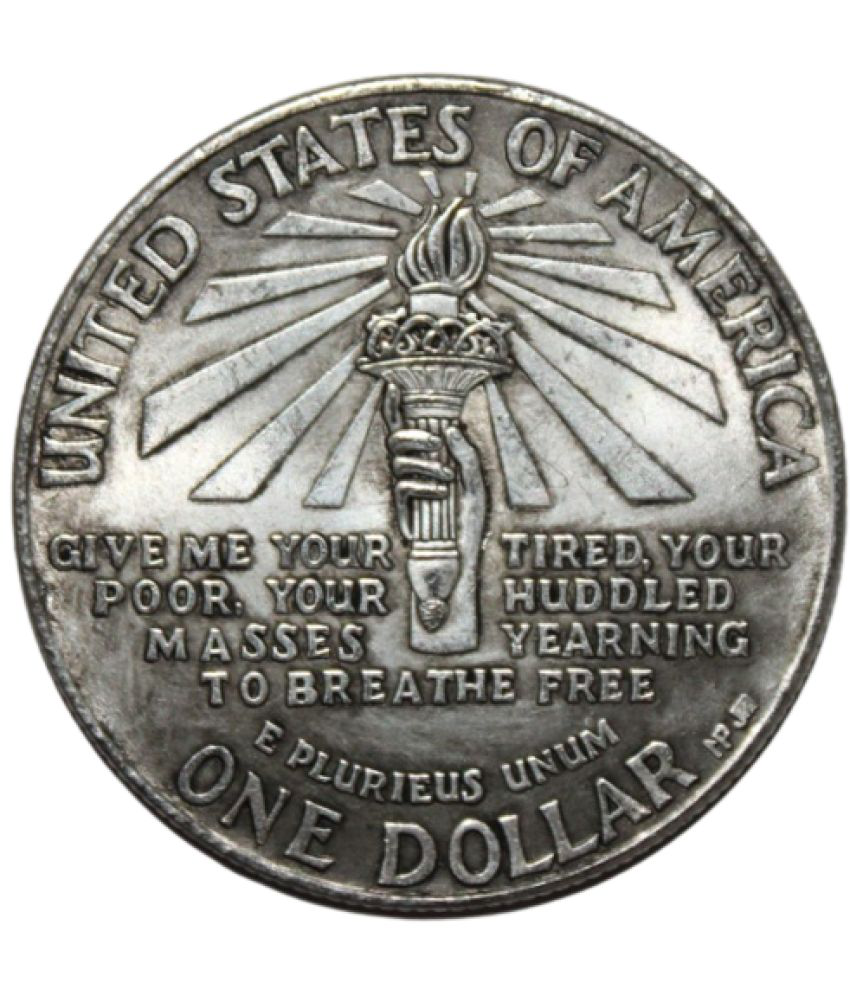     			CoinView - ⭐1 Dollar (1906) ⭐Statue of Liberty ⭐ United States⭐ German Silver Very Rare 1 Coin⭐ Numismatic Coins