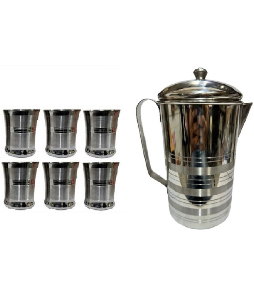     			Dynore na Stainless Steel Jug and Glass Combo 2000 mL