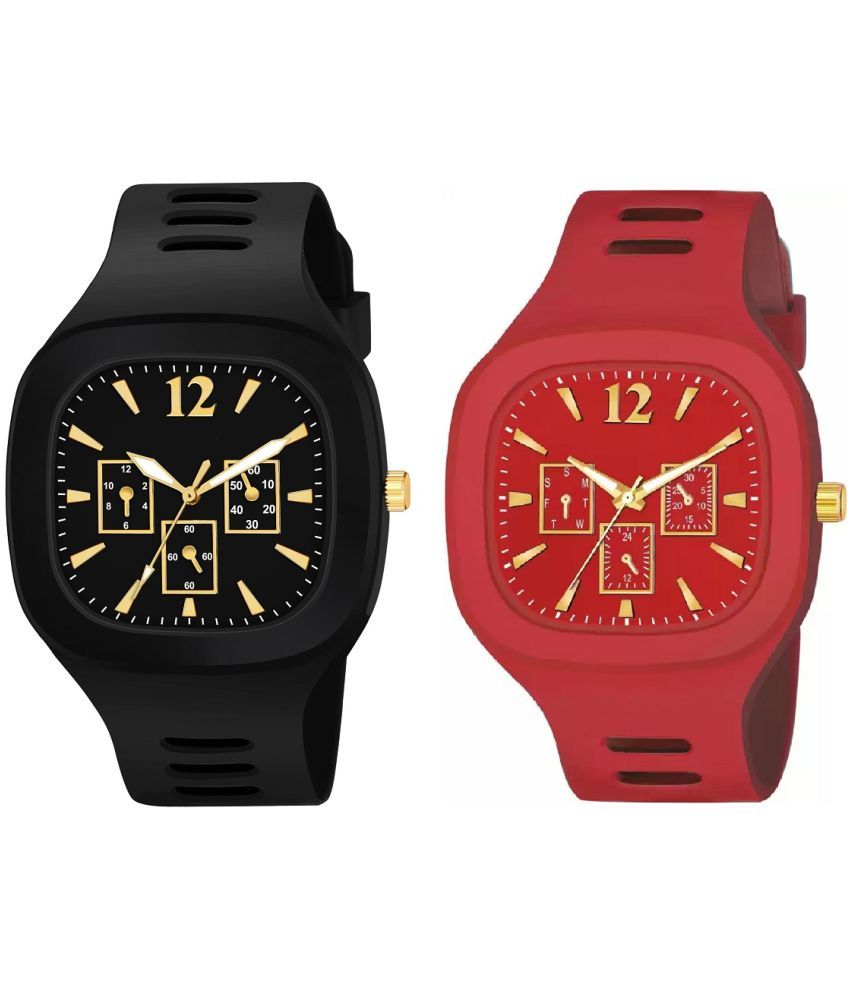     			Hala - Multicolor Silicon Analog Men's Watch