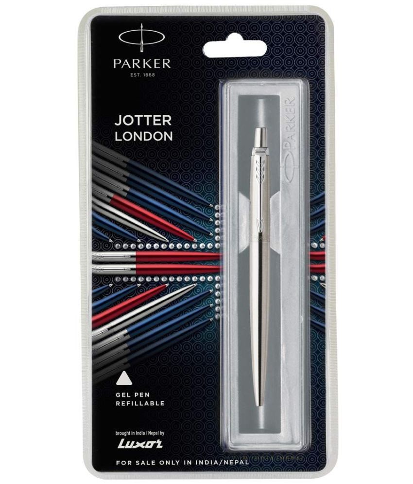     			Parker Jotter London Steel Ball Pen SS