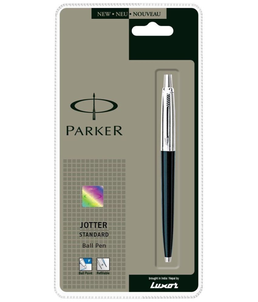     			Parker Jotter Standard CT Ball Pen (Black), Pack Of 6