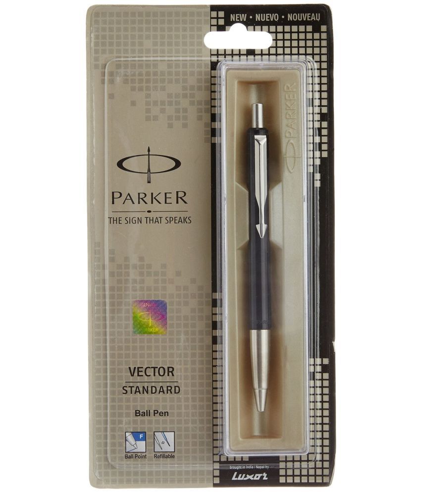     			Parker Vector Standard Ball Pen (Black), Pack of 5