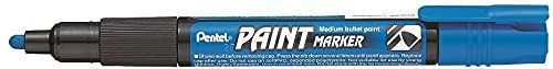     			Pentel Cellulose Paint Marker - Medium Bullet Tip - MMP20 - [Pack of 3] - Blue