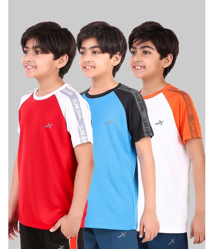     			Vector X - Multi Color Polyester Boy's T-Shirt ( Pack of 3 )