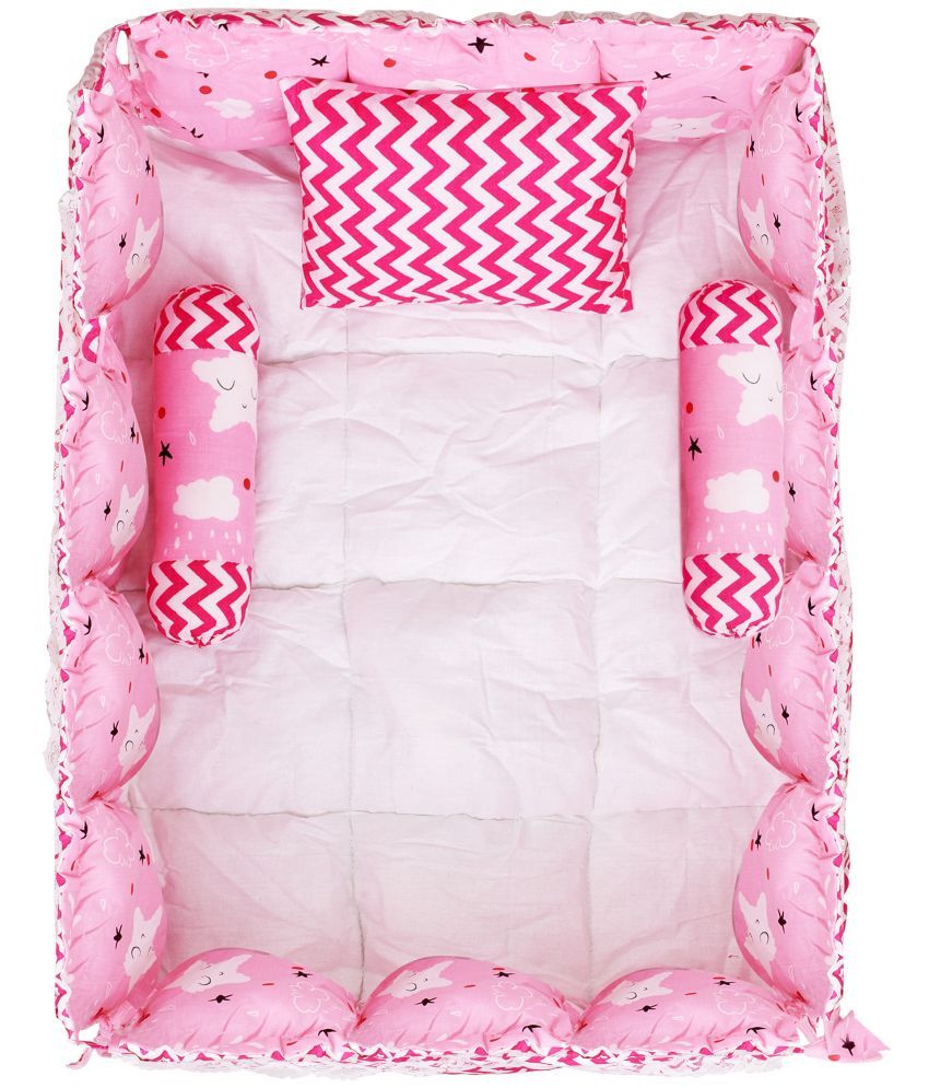     			rotate Pink Cotton ( 1 pcs) Bedding Sets