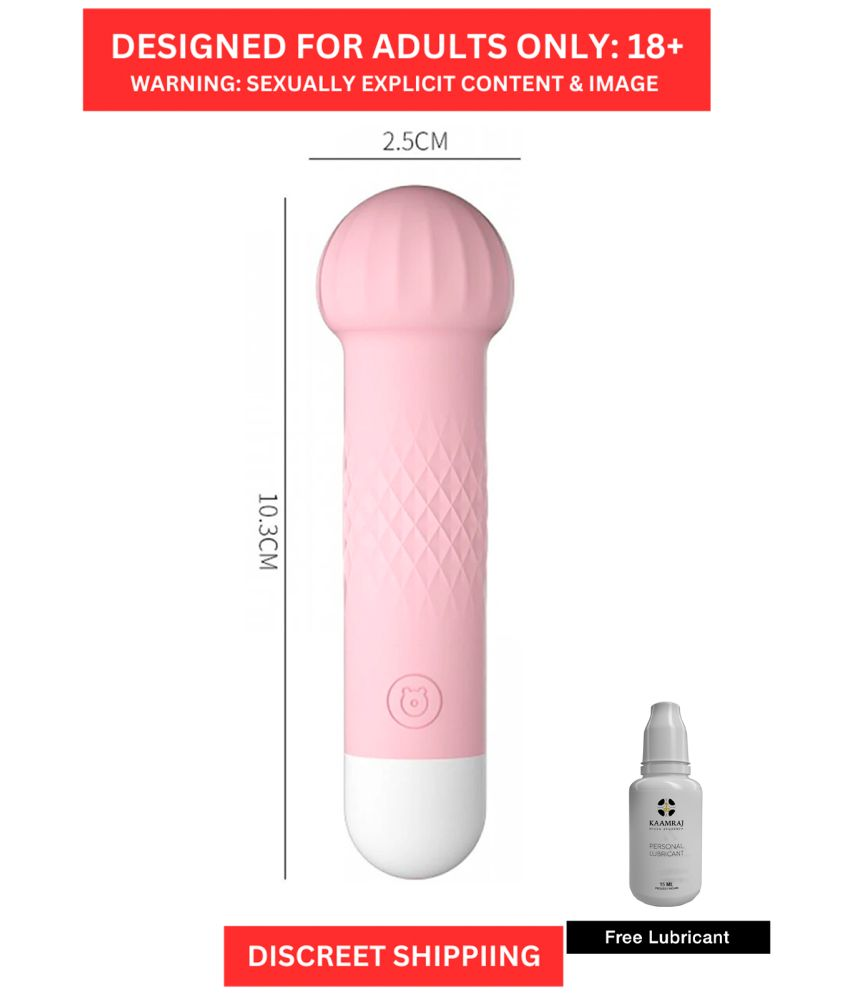     			Clitoral Stimulator- G-spot Mini Mushroom Bullet Vibrator| Easy to Hide and Waterproof for on the go Pleasure