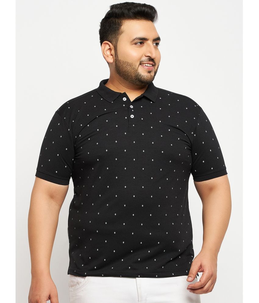     			RELANE - Black Cotton Blend Regular Fit Men's Polo T Shirt ( Pack of 1 )