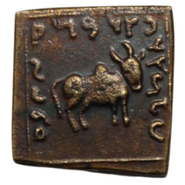     			newWay - Ancient Period (20 AD) "Bull" Indo - Greek Collectible Old and Rare 1 Coin Numismatic Coins