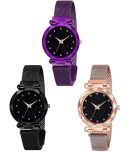 Hala - Multicolor Stainless Steel Analog Womens Watch