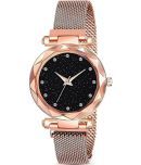 Hala - Rose Gold Stainless Steel Analog Womens Watch