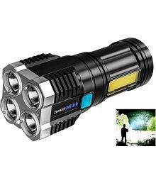 FLEXTOX - 20W Rechargeable Flashlight Torch ( 4 Hrs Backup )