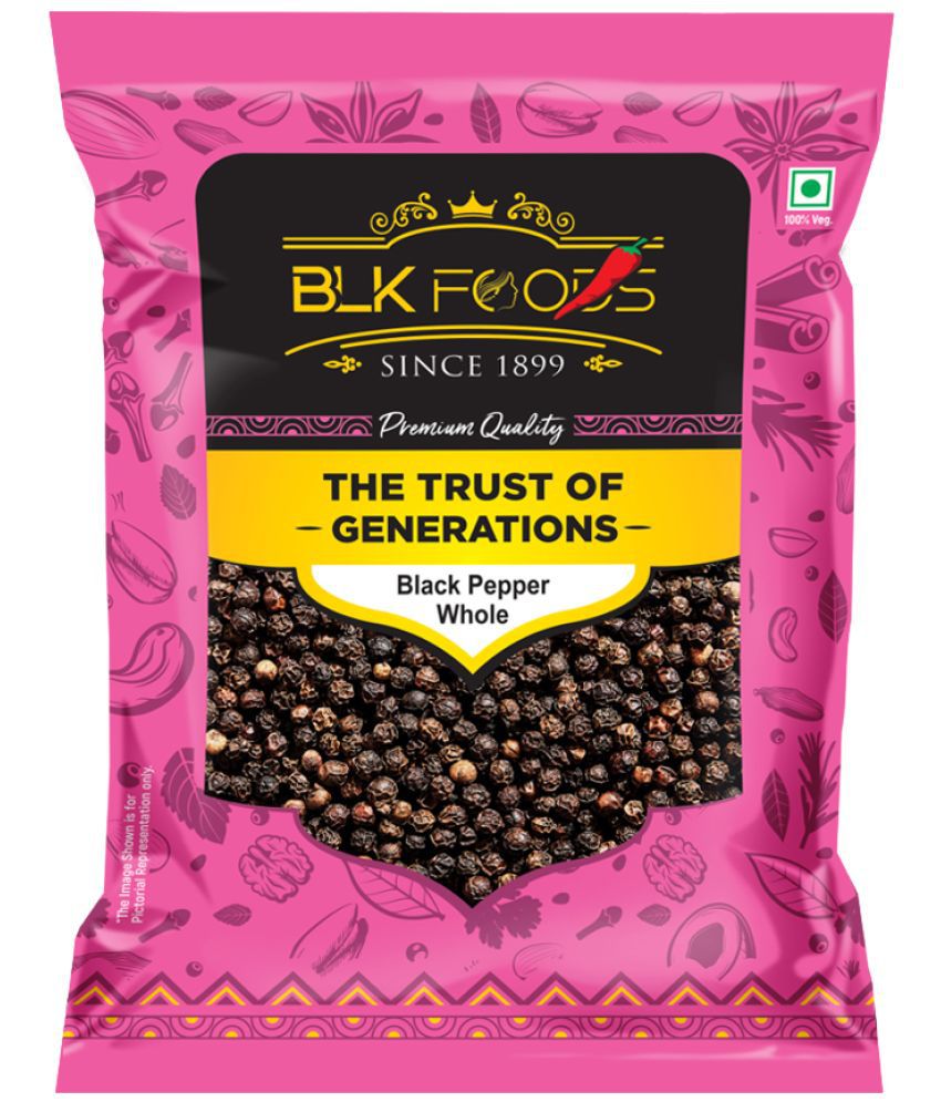     			BLK FOODS _Select Black Pepper Whole (Kali Mirch Sabut) 400g 400 gm