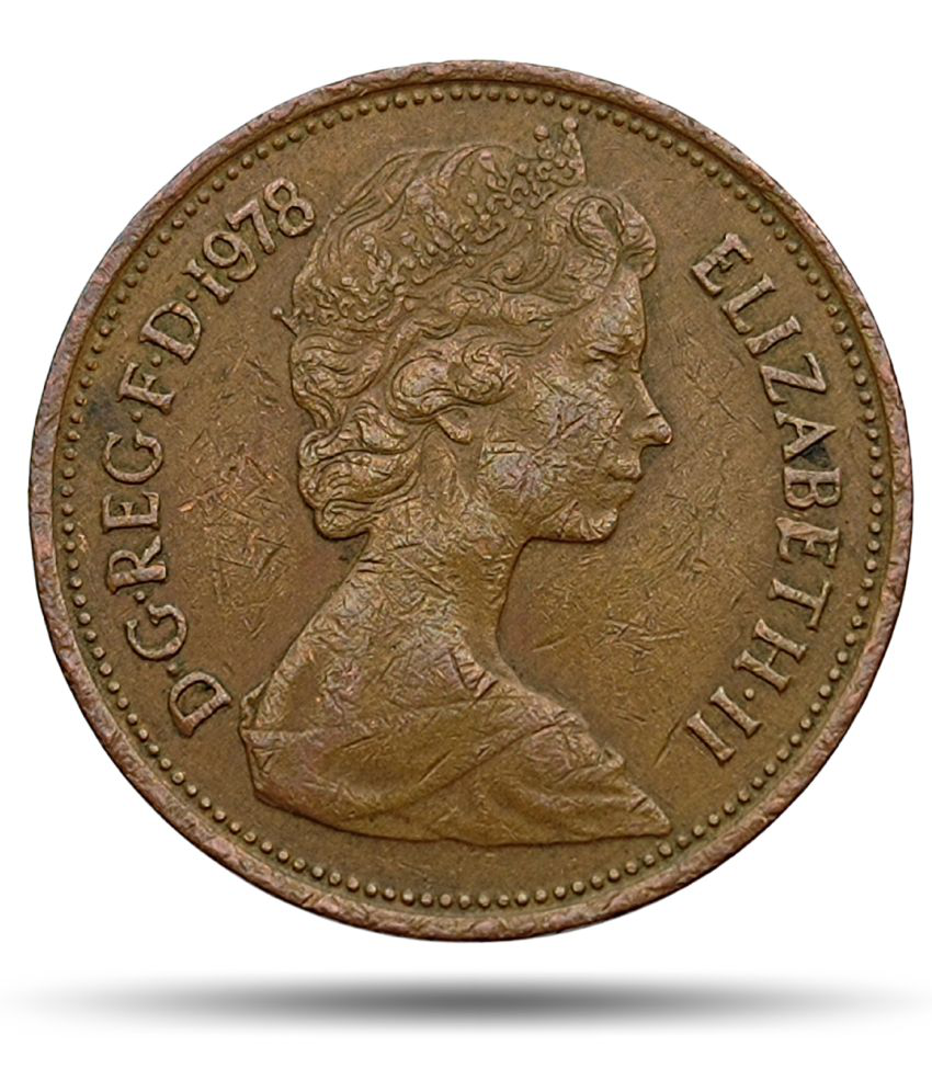     			Coiniacs - 2 New Pence Elizabeth II 1971-81 UK 1 Bronze Numismatic Coins
